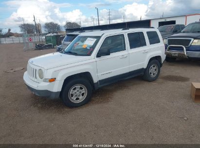 Lot #3053068396 2012 JEEP PATRIOT SPORT