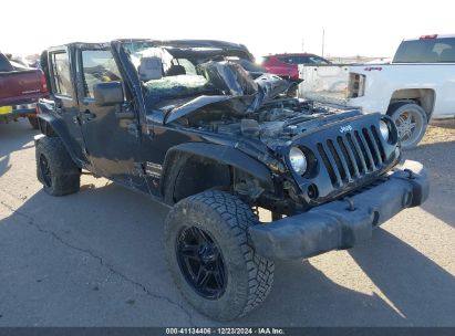 Lot #3048458623 2017 JEEP WRANGLER UNLIMITED SPORT 4X4