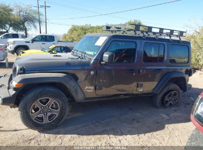 Lot #3050085029 2018 JEEP WRANGLER UNLIMITED SPORT S 4X4