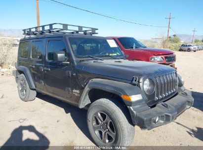 Lot #3050085029 2018 JEEP WRANGLER UNLIMITED SPORT S 4X4