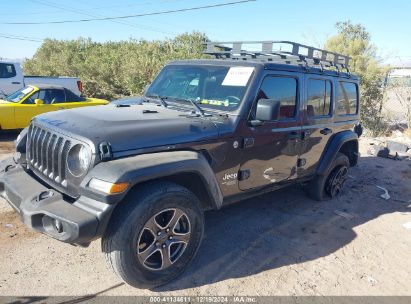 Lot #3050085029 2018 JEEP WRANGLER UNLIMITED SPORT S 4X4