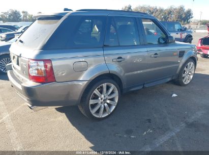 Lot #3051073196 2007 LAND ROVER RANGE ROVER SPORT HSE