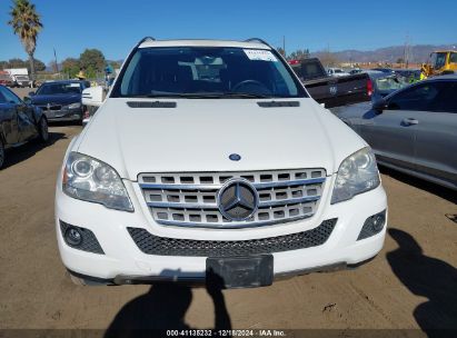 Lot #3050072809 2011 MERCEDES-BENZ ML 350