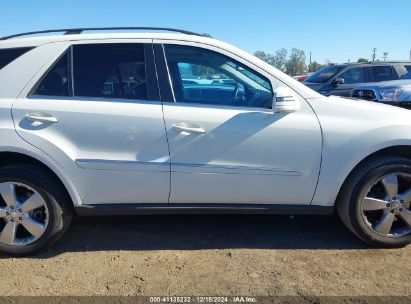 Lot #3050072809 2011 MERCEDES-BENZ ML 350