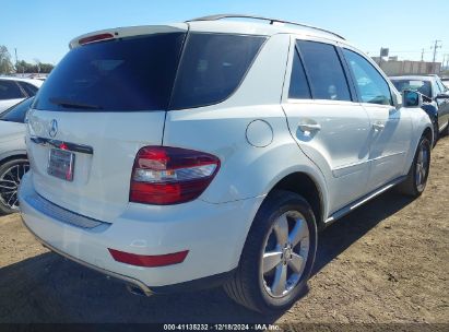 Lot #3050072809 2011 MERCEDES-BENZ ML 350