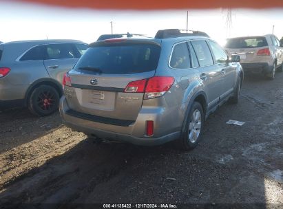 Lot #3031250415 2011 SUBARU OUTBACK 2.5I LIMITED