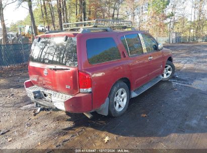 Lot #3031250414 2006 NISSAN ARMADA SE