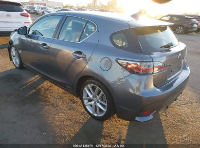 Lot #3051088923 2017 LEXUS CT 200H