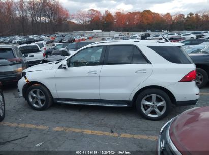 Lot #3056065996 2017 MERCEDES-BENZ GLE 350 4MATIC