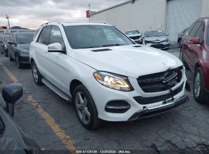 Lot #3056065996 2017 MERCEDES-BENZ GLE 350 4MATIC