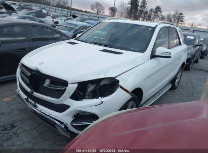 Lot #3056065996 2017 MERCEDES-BENZ GLE 350 4MATIC