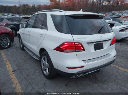 Lot #3056065996 2017 MERCEDES-BENZ GLE 350 4MATIC