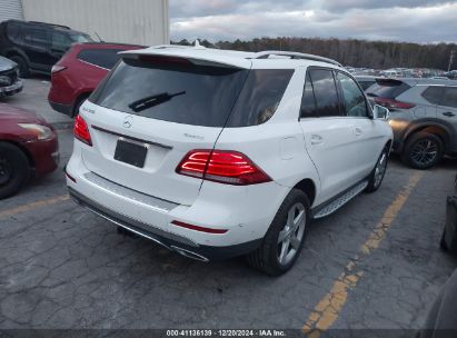 Lot #3056065996 2017 MERCEDES-BENZ GLE 350 4MATIC