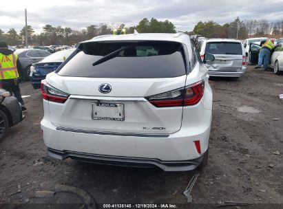 Lot #3044174362 2017 LEXUS RX 450H