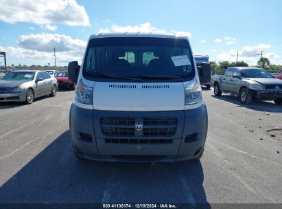 Lot #3046375430 2017 RAM PROMASTER 1500 LOW ROOF 136 WB