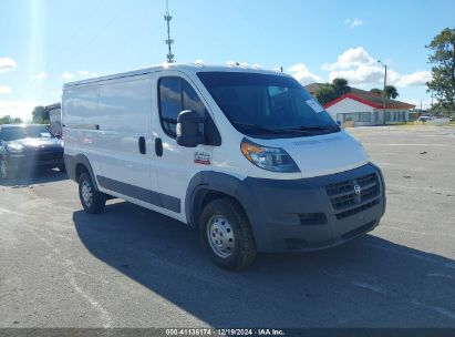 Lot #3046375430 2017 RAM PROMASTER 1500 LOW ROOF 136 WB