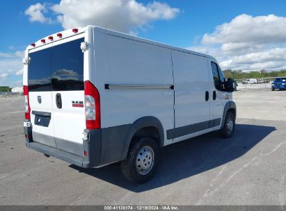 Lot #3046375430 2017 RAM PROMASTER 1500 LOW ROOF 136 WB