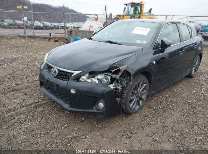 Lot #3044174357 2012 LEXUS CT 200H PREMIUM