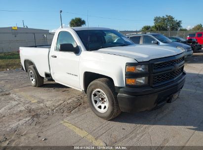 Lot #3034048229 2014 CHEVROLET SILVERADO 1500 WORK TRUCK 1WT