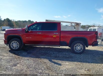 Lot #3051075323 2022 CHEVROLET SILVERADO 2500HD 4WD  STANDARD BED HIGH COUNTRY