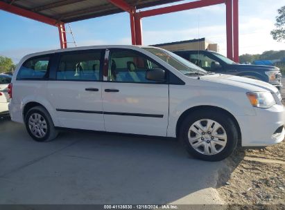 Lot #3042563881 2016 DODGE GRAND CARAVAN AMERICAN VALUE PKG