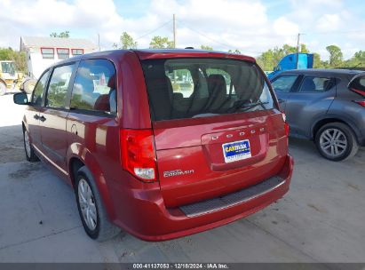 Lot #3042563870 2016 DODGE GRAND CARAVAN AMERICAN VALUE PKG