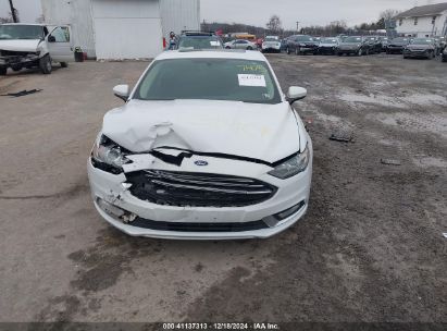 Lot #3053068339 2018 FORD FUSION HYBRID SE