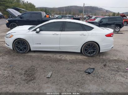 Lot #3053068339 2018 FORD FUSION HYBRID SE