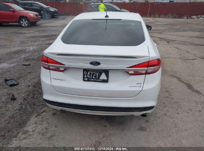 Lot #3053068339 2018 FORD FUSION HYBRID SE