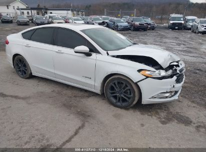 Lot #3053068339 2018 FORD FUSION HYBRID SE