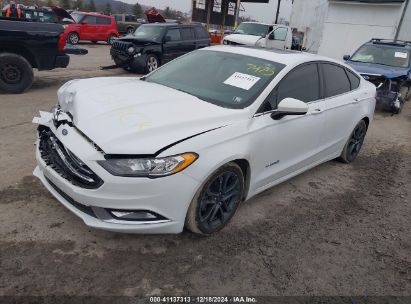 Lot #3053068339 2018 FORD FUSION HYBRID SE