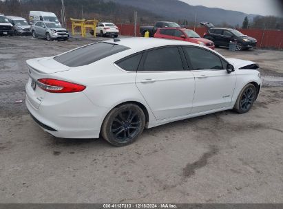 Lot #3053068339 2018 FORD FUSION HYBRID SE