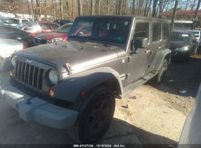 Lot #3056065891 2014 JEEP WRANGLER UNLIMITED SPORT