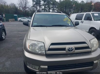 Lot #3051091566 2004 TOYOTA 4RUNNER SR5 V6