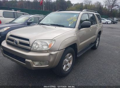 Lot #3051091566 2004 TOYOTA 4RUNNER SR5 V6