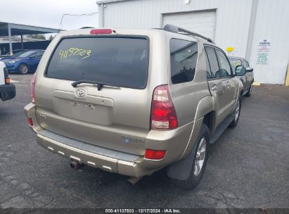 Lot #3051091566 2004 TOYOTA 4RUNNER SR5 V6