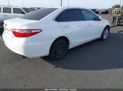 Lot #3037522320 2017 TOYOTA CAMRY HYBRID LE