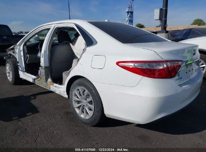 Lot #3037522320 2017 TOYOTA CAMRY HYBRID LE