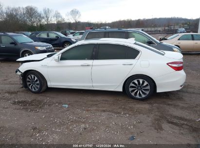 Lot #3056065597 2017 HONDA ACCORD HYBRID EX-L