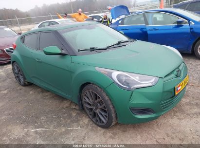 Lot #3034048202 2012 HYUNDAI VELOSTER BLACK INT