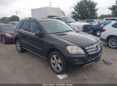 Lot #3051085275 2011 MERCEDES-BENZ ML 350 BLUETEC 4MATIC