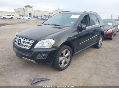 Lot #3051085275 2011 MERCEDES-BENZ ML 350 BLUETEC 4MATIC