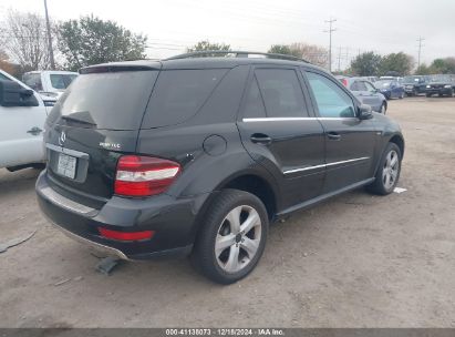 Lot #3051085275 2011 MERCEDES-BENZ ML 350 BLUETEC 4MATIC