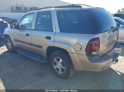 Lot #3057078220 2005 CHEVROLET TRAILBLAZER LS