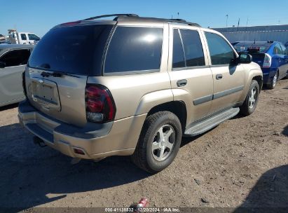 Lot #3057078220 2005 CHEVROLET TRAILBLAZER LS