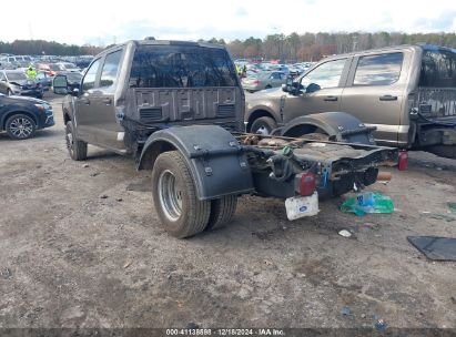 Lot #3046375292 2023 FORD F-350 CHASSIS XL