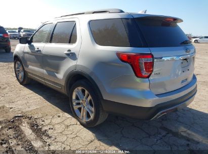 Lot #3035095587 2017 FORD EXPLORER XLT