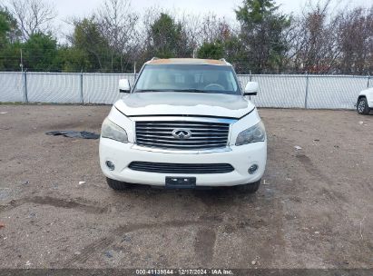 Lot #3045358317 2012 INFINITI QX56 8-PASSENGER