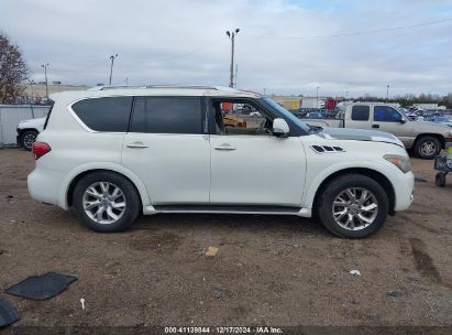 Lot #3045358317 2012 INFINITI QX56 8-PASSENGER