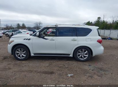 Lot #3045358317 2012 INFINITI QX56 8-PASSENGER